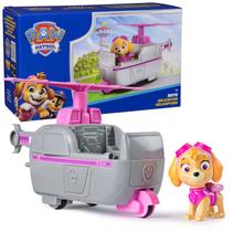 Brinquedo Skye Patrulha Canina 6 Cm Com Helicóptero Paw Patrol Presente Para Crianças