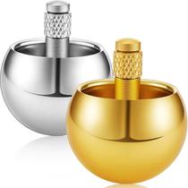 Brinquedo Skylety Metal Spinning Top Alumínio Flip Over Top x2