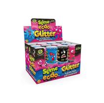 Brinquedo Slime Ecão Glitter Caixa com 24 Unidades de 110g
