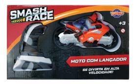 Brinquedo Smash Race Moto Com Lançador Cor Sortida - TONYG