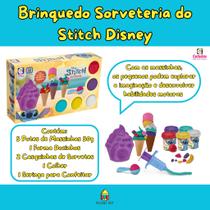 Brinquedo Sorveteria Stitch Disney- Kit Massinhas De Modelar Brinquedo Sorveteria Stitch Disney- Kit Massinhas De Modelar