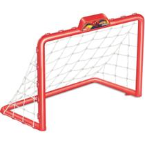 Brinquedo SPIDER-MAN Chute a GOL com 2 Traves, Bola e Pinos de Fixação