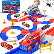 Brinquedo Spider Race Track Brinquedos Aetyni Spider para meninos de 3 a 4 anos