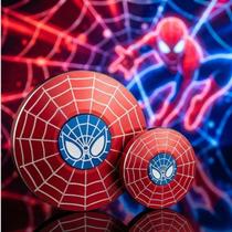 Brinquedo Spinner de Mão Anti Stress Infantil Teia Escudo com Símbolo do Homem Aranha Fidget Hand Herói Aracnídeo Amigão da Vizinhança Spiderman