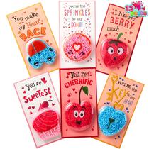 Brinquedo Squashy de Espuma JOYIN - Kit com 12 Unidades e Cartões para o Dia dos Namorados