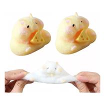Brinquedo Squeeze Hamster Squishy, 2 peças para aliviar o estresse