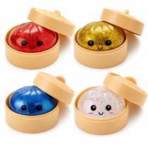 Brinquedo Squishies de Bolinho Crossunx Conjunto 4PCS para Alívio do Estresse Brinquedo Squishies de Bolinho Crossunx Conjunto 4PCS para Alívio do Estresse