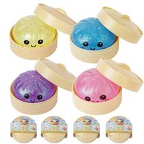 Brinquedo Squishy de Bolinho MEOAKJ com Luzes Piscantes para Alívio do Estresse Brinquedo Squishy de Bolinho MEOAKJ com Luzes Piscantes para Alívio do Estresse