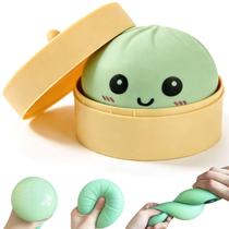Brinquedo Squishy de Bolinho XDXM Super Macio de Retorno Lento Verde Brinquedo Squishy de Bolinho XDXM Super Macio de Retorno Lento Verde