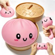 Brinquedo Squishy de Bolinho XILIUYUZ 10x10x6 cm Rosa Bola Antiestresse Brinquedo Squishy de Bolinho XILIUYUZ 10x10x6 cm Rosa Bola Antiestresse