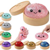 Brinquedo Squishy LEGEOS Bolinho com Glitter para Alívio do Estresse 8,5 cm Brinquedo Squishy LEGEOS Bolinho com Glitter para Alívio do Estresse 8,5 cm