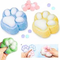 Brinquedo Squishy Mochi Anti-stress Apertar Patinha Gato