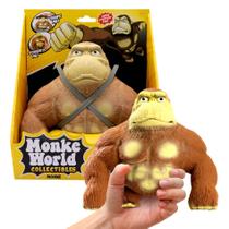 Brinquedo Squishy Monkey MonkeWorld - Original e Estilosa