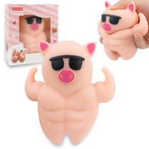 Brinquedo Squishy Porquinho - Antiestresse Sensorial para Crianças, Adultos e Tiktok