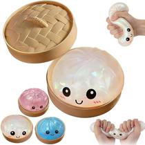 Brinquedo Squishy Silkivana Dumpling com Glitter para Alívio do Estresse Brinquedo Squishy Silkivana Dumpling com Glitter para Alívio do Estresse