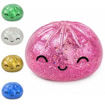 Brinquedo Squishy Surllow Bolinho de Massa com Glitter Macio para Alívio de Estresse Brinquedo Squishy Surllow Bolinho de Massa com Glitter Macio para Alívio de Estresse