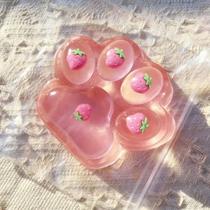 Brinquedo Squishy TIMCHESS Cat Paw ultramacio e transparente de 15 cm Brinquedo Squishy TIMCHESS Cat Paw ultramacio e transparente de 15 cm