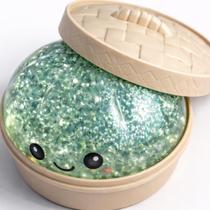 Brinquedo Squishy XWB com Glitter em Formato de Dumpling, de Retorno Lento, para Alívio do Estresse Brinquedo Squishy XWB com Glitter em Formato de Dumpling, de Retorno Lento, para Alívio do Estresse