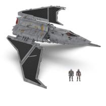 Brinquedo STAR WARS Micro Galaxy Squadron Havoc Marauder com bonecos