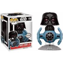 Brinquedo Star Wars Tie Fighter com boneco de vinil Darth Vader Funko Brinquedo Star Wars Tie Fighter com boneco de vinil Darth Vader Funko