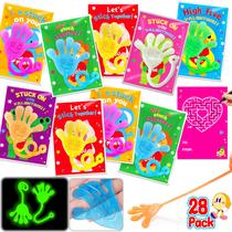 Brinquedo Sticky Hands Armaytoy - Brilha no Escuro com Cartões Comemorativos