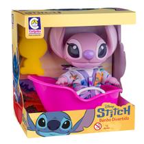 Brinquedo Stitch Angel Banho Divertido Disney Brinquedo Stitch Angel Banho Divertido Disney