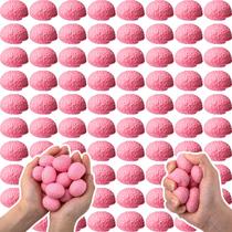 Brinquedo Stress Ball Skylety em forma de cérebro, 100 unidades para adultos, rosa Brinquedo Stress Ball Skylety em forma de cérebro, 100 unidades para adultos, rosa