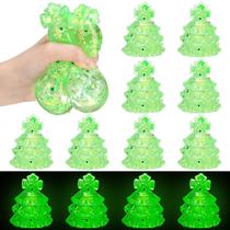 Brinquedo Stress Relief Meooeck Christmas Tree, 12 peças para adultos Brinquedo Stress Relief Meooeck Christmas Tree, 12 peças para adultos