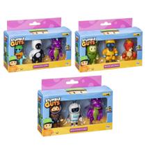 Brinquedo Stumble Guys Pack com 3 Bonecos Série 2 - Sortido e Unitário Multikids - BR2375