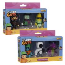 Brinquedo Stumble Guys Série 2 Pack com 3 Bonecos - Sortido e Unitário Multikids - BR2375