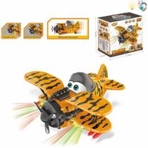 Brinquedo Super Avião De Guerra Plane Fighter Com Luzes E Sons