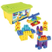 Brinquedo Super Caixa Divertida 2 Infantil Colorida Com 120 PeÇas Brinquedo Super Caixa Divertida 2 Infantil Colorida Com 120 PeÇas