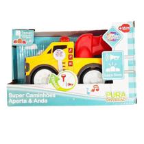 Brinquedo Super Caminhão Guincho Aperta E Anda - Winfun