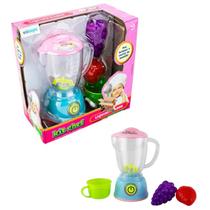 Brinquedo Super Liquidificador Infantil Com Movimento E Luz Little Chef Tam G - Etitoys - RafaBox