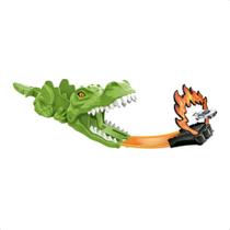 Brinquedo Super Pista Animal de Dinossauro com Carrinho de Metal Manobra Radical Infantil - Fenix SPA-025D
