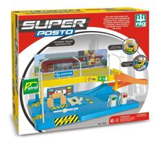 Brinquedo super posto garagem lava rápido nig