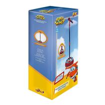 Brinquedo Super Wings Microfone Com Pedestal Infantil