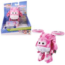 Brinquedo Super Wings Transformável Supercharged Dizzy para Crinaças a Partir de 3 Anos Multikids - BR1892