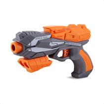 Brinquedo SuperShot Lançador de Dardos Thunder Shot 5 Balas de EVA - Polibrinq GN02