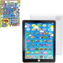 Brinquedo Tablet Interativo Bilíngue 3 Art Brink Branco 24M+