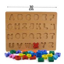 Brinquedo Tabuleiro Educativo Alfabeto - 41051 - ARK Brinquedos