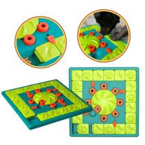 Brinquedo Tabuleiro Interativo para Cachorro MULTIPUZZLE Nível 4 - Nina Ottosson