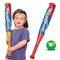 Brinquedo Taco De Baseball Infantil Com Bola Divertido Esporte Ao Ar Livre