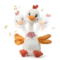 Brinquedo Talking Dancing Duck TUMAMA Soft Plush para crianças