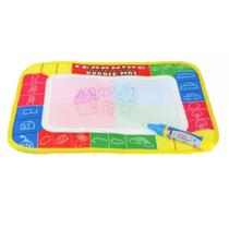 Brinquedo Tapete Com Caneta Mágica Desenho de água Pintura Rabisco 29cm