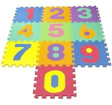 Brinquedo Tapete Educativo em EVA 10 Peças Números - 99 Express