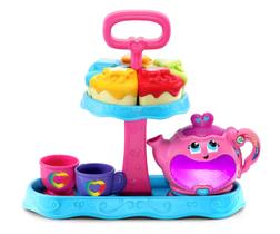 Brinquedo Tea Party LeapFrog Musical Rainbow com conjunto de brinquedos de 9 peças