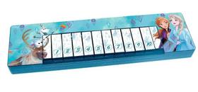 Brinquedo Teclado Infantil Frozen Disney ETITOYS