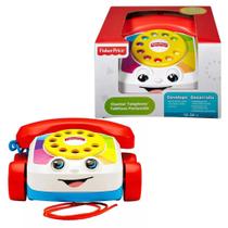 Brinquedo Telefone Feliz c/ Movimentos colorido Fisher Price Brinquedo Telefone Feliz c/ Movimentos colorido Fisher Price