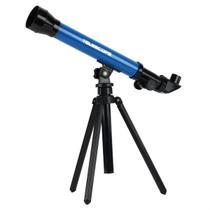 Brinquedo telescopio com tripé e 3 oculares resistente bbr